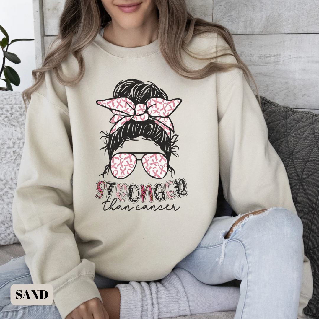 StrongeršļøCancer support Sweatshirt