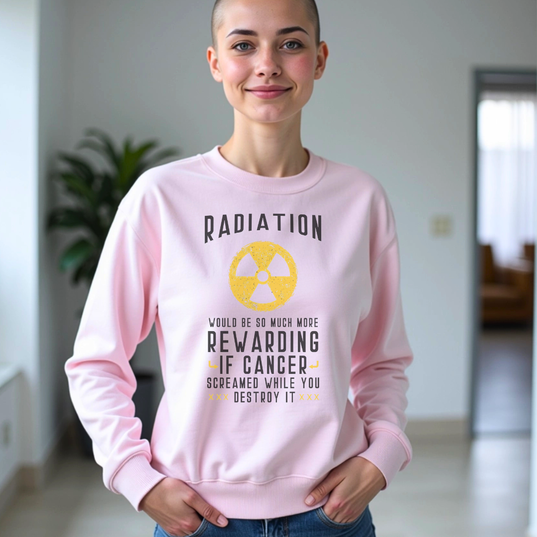 RadiationšļøCancer support Sweatshirt