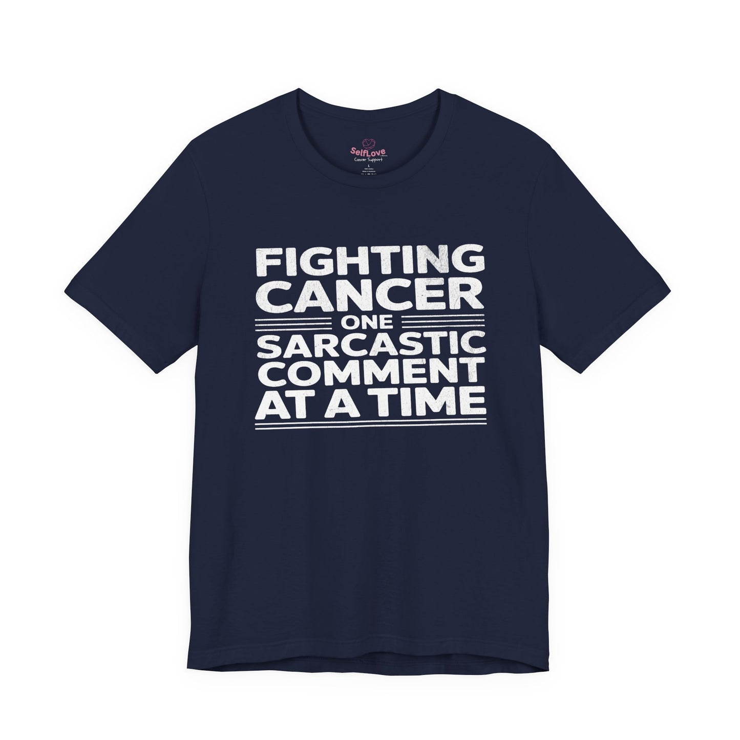 Comment🎗️Men's Cancer Support T-shirt