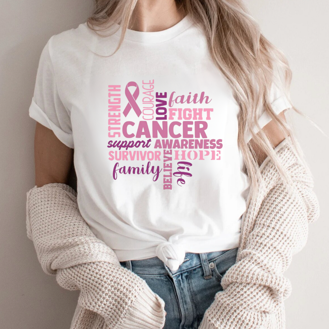 Support Awareness🎗️ Cancer Support T-shirt