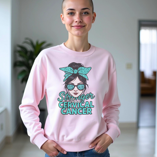Cervical🎗️Cancer support Sweatshirt