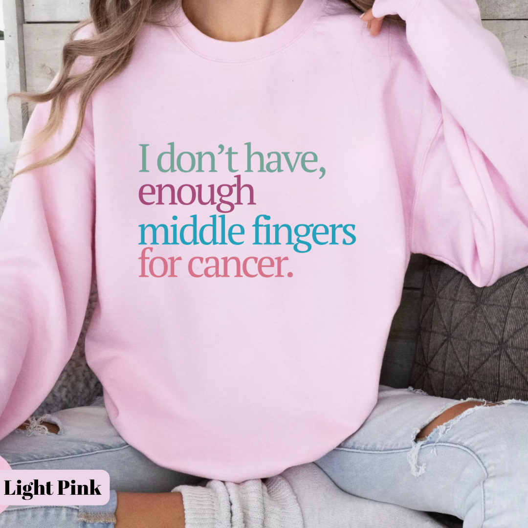 I don't have Enough🎗️Cancer support Sweatshirt