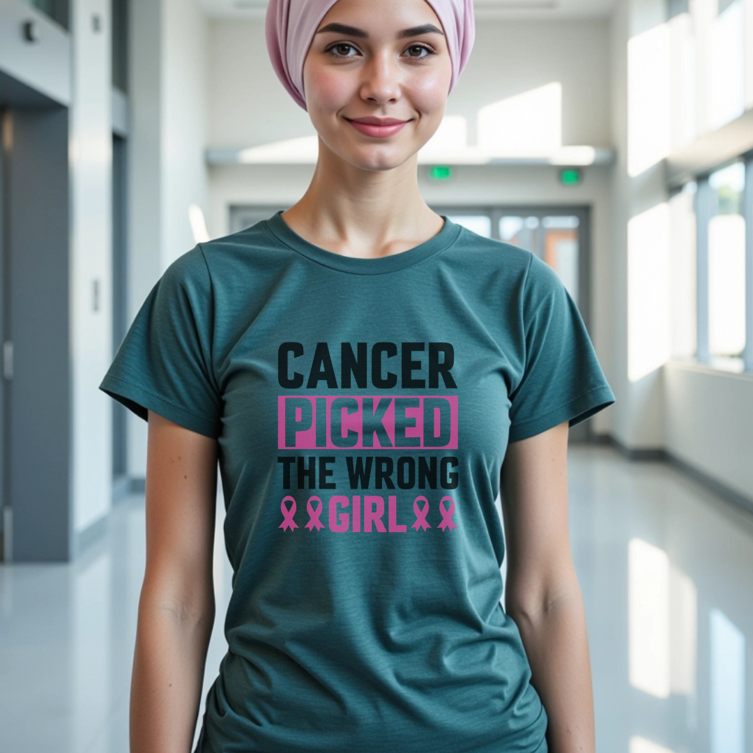 The wrong🎗️ Cancer Support T-shirt