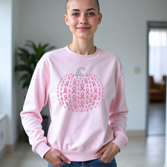 Pumpkin Ribbon🎗️Cancer support Sweatshirt