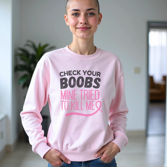 Tried🎗️Cancer support Sweatshirt