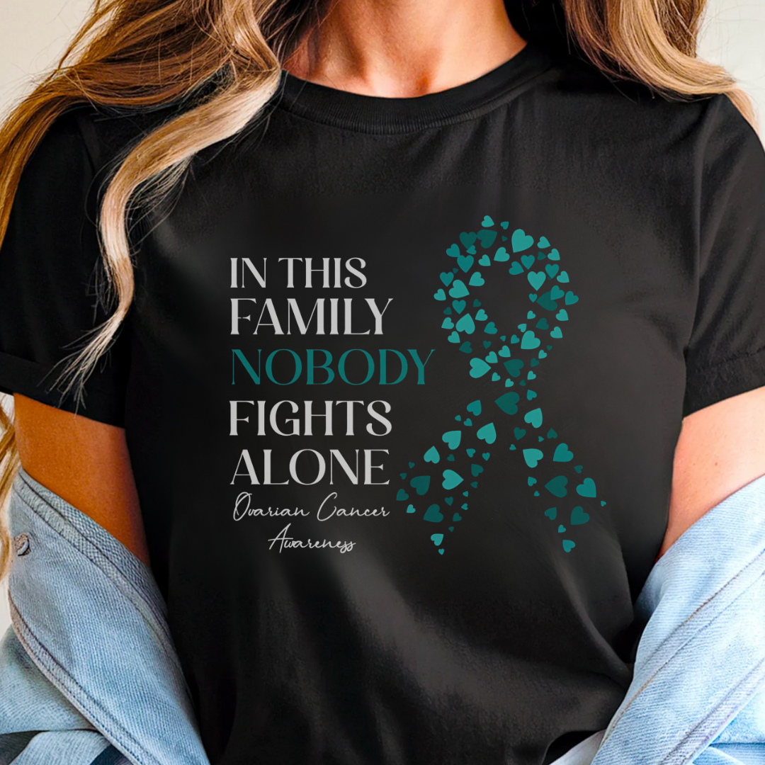 Alone🎗️ Cancer Support T-shirt