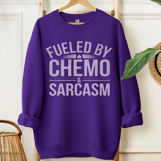 Fueled🎗️Cancer support Sweatshirt