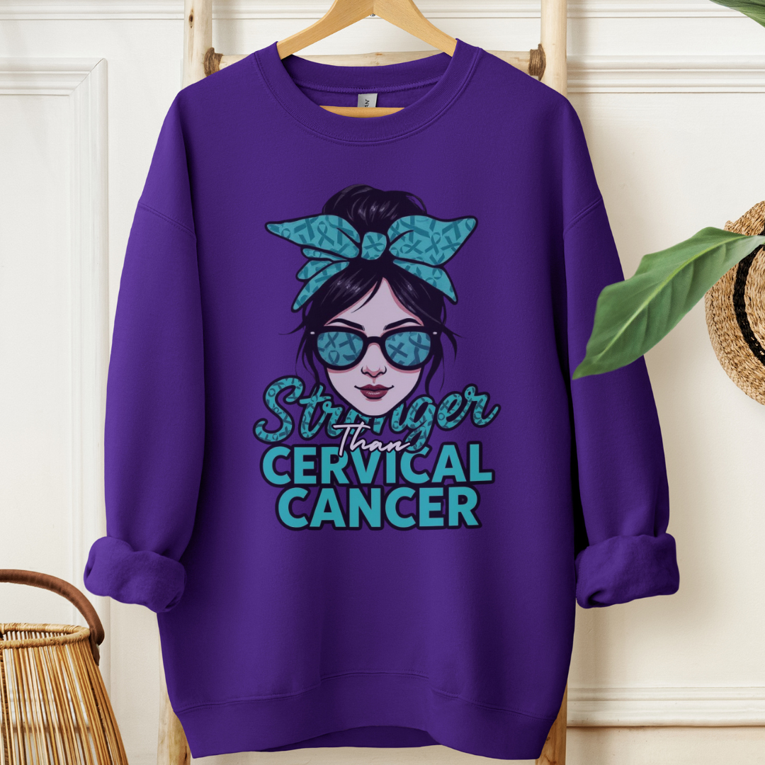 CervicalšļøCancer support Sweatshirt