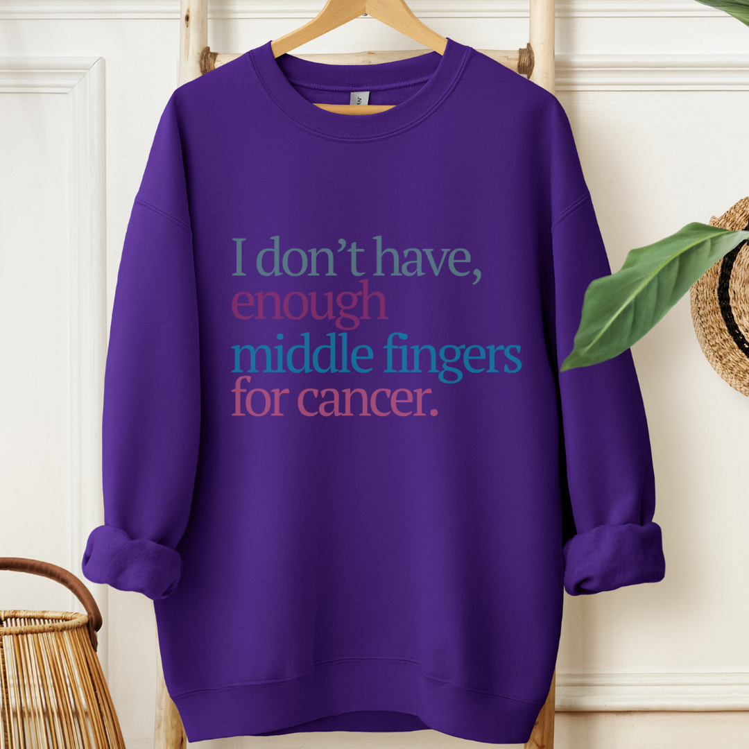 I don't have Enough🎗️Cancer support Sweatshirt