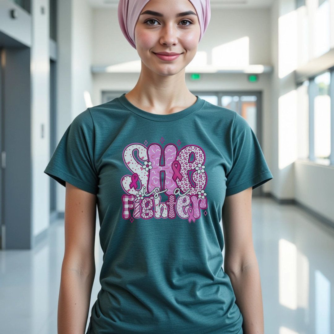 She is a🎗️ Cancer Support T-shirt