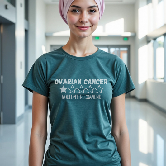 Ovarian Cancer🎗️ Cancer Support T-shirt