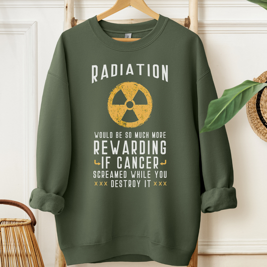 Radiation🎗️Cancer support Sweatshirt