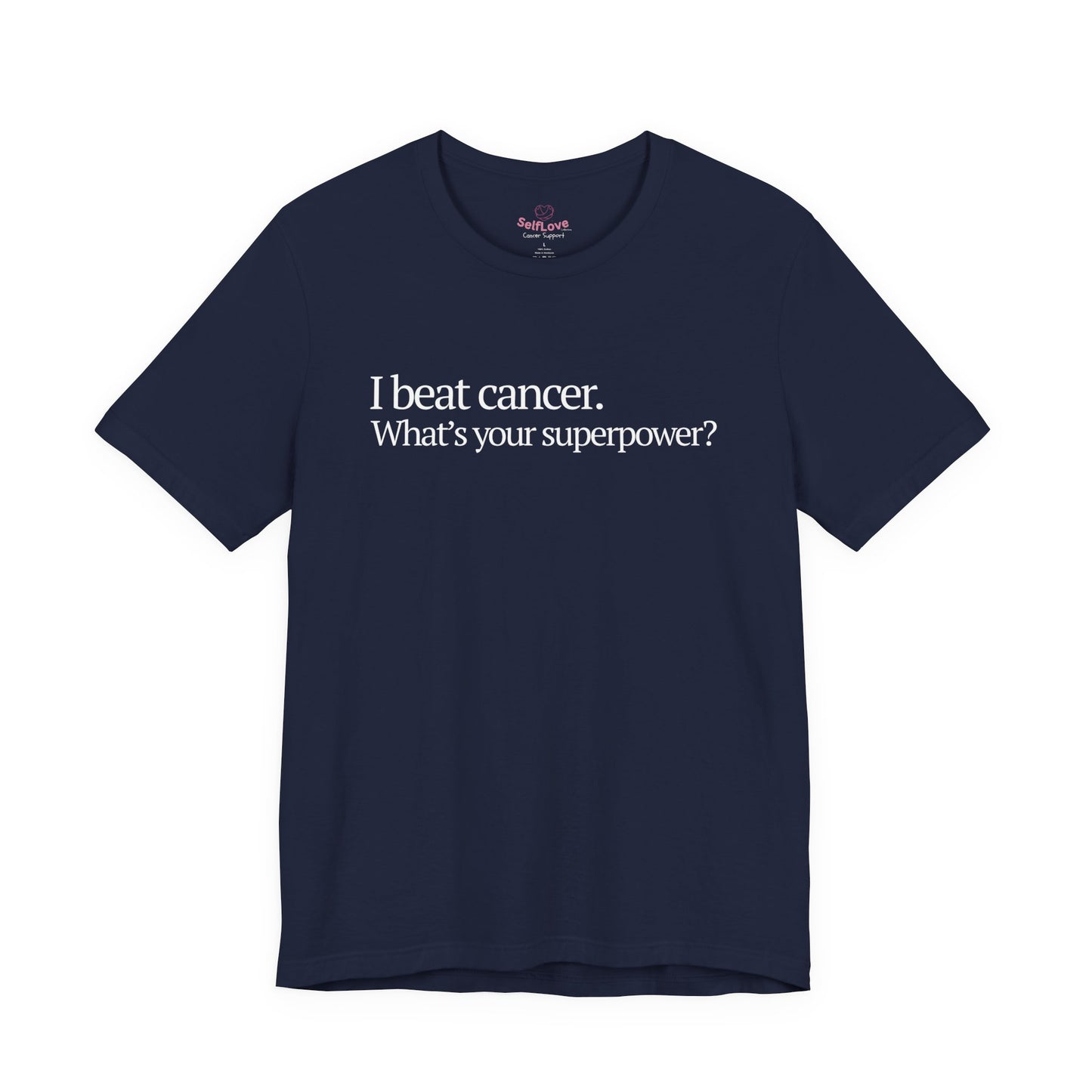 I beat🎗️Men's Cancer Support T-shirt