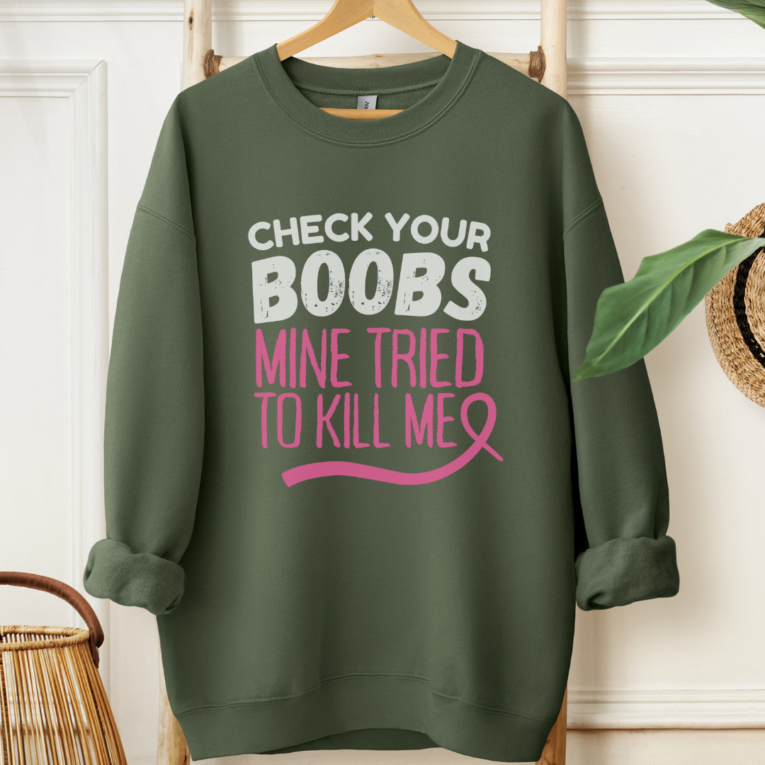 Tried🎗️Cancer support Sweatshirt