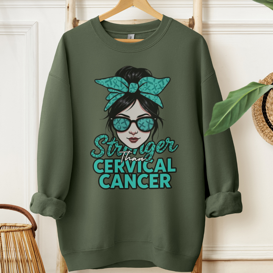 CervicalšļøCancer support Sweatshirt