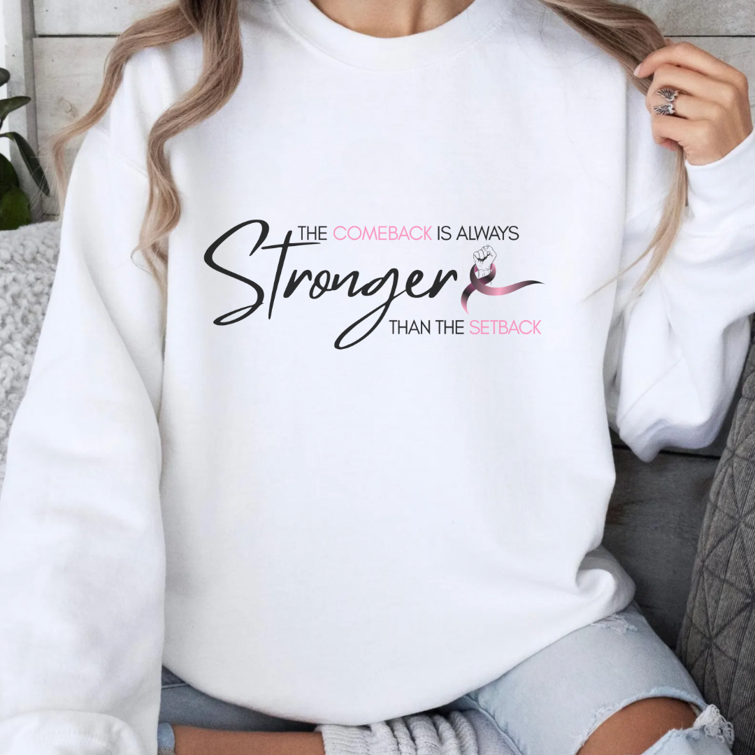 Come backšļøCancer support Sweatshirt