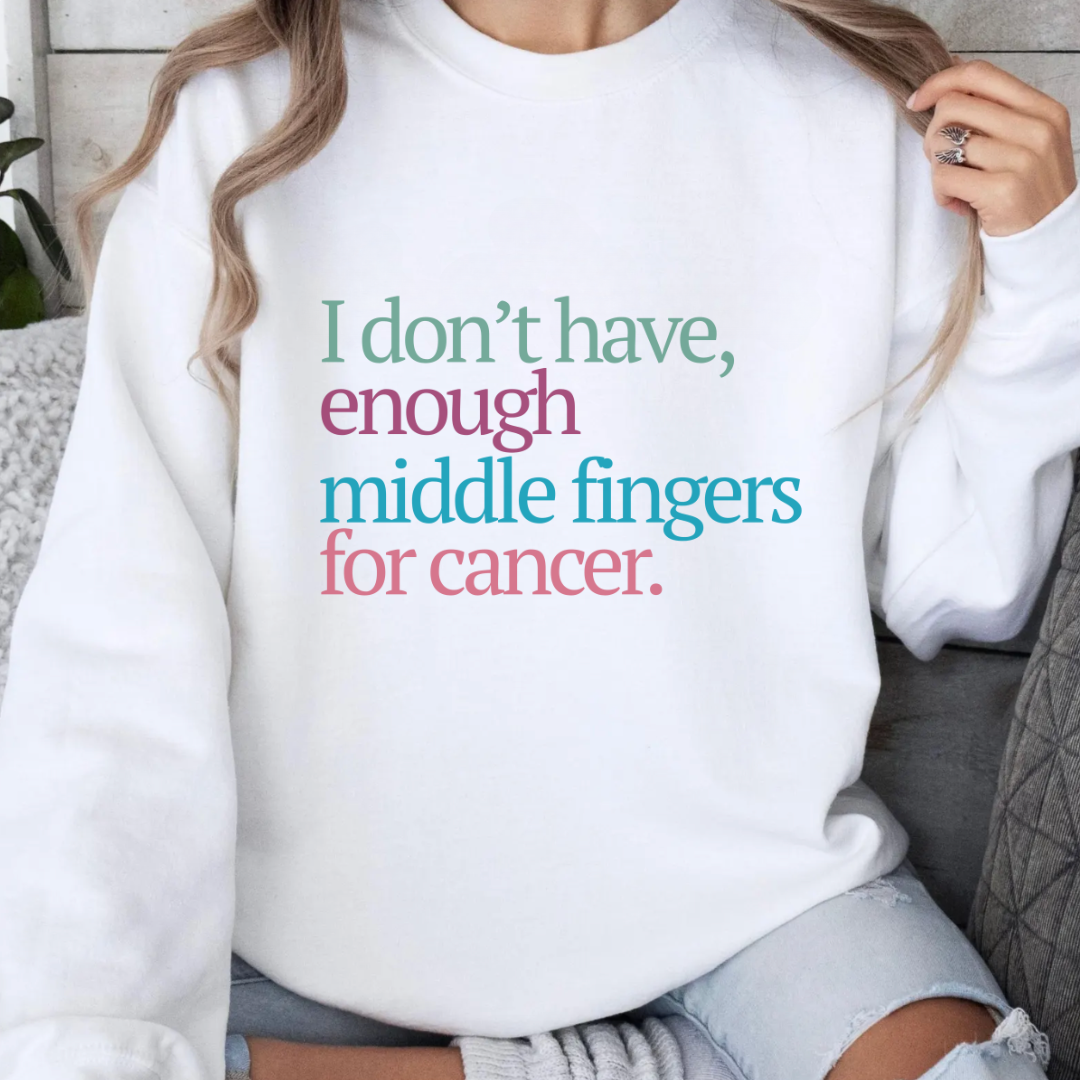 I don't have Enough🎗️Cancer support Sweatshirt