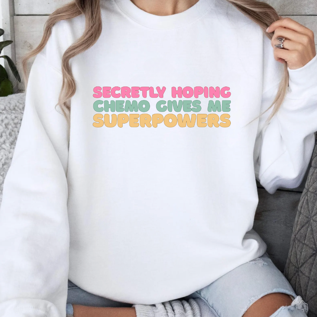 Superpowers 🎗️Cancer support Sweatshirt