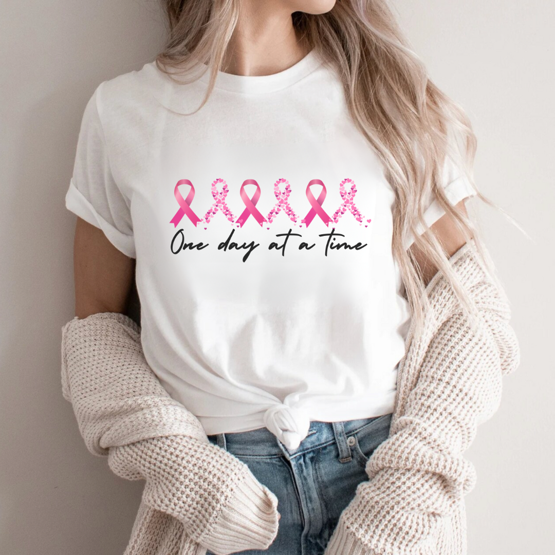 One day🎗️ Cancer Support T-shirt