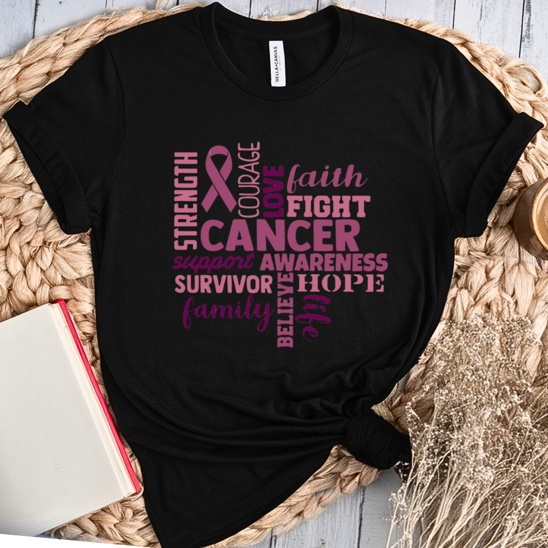 Support Awareness🎗️ Cancer Support T-shirt
