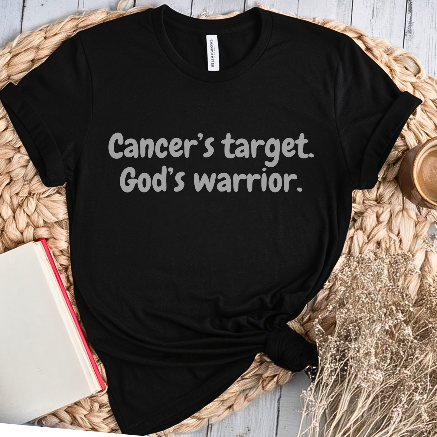 God's warrior🎗️ Cancer Support T-shirt