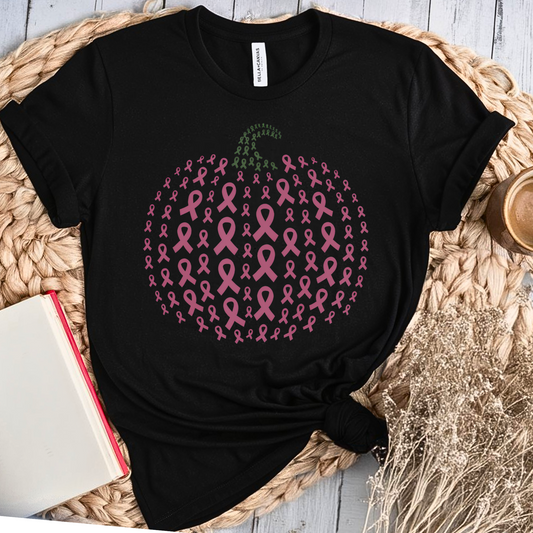 pumpkin ribbon🎗️ Cancer Support T-shirt
