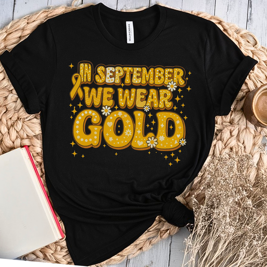 Gold🎗️ Cancer Support T-shirt