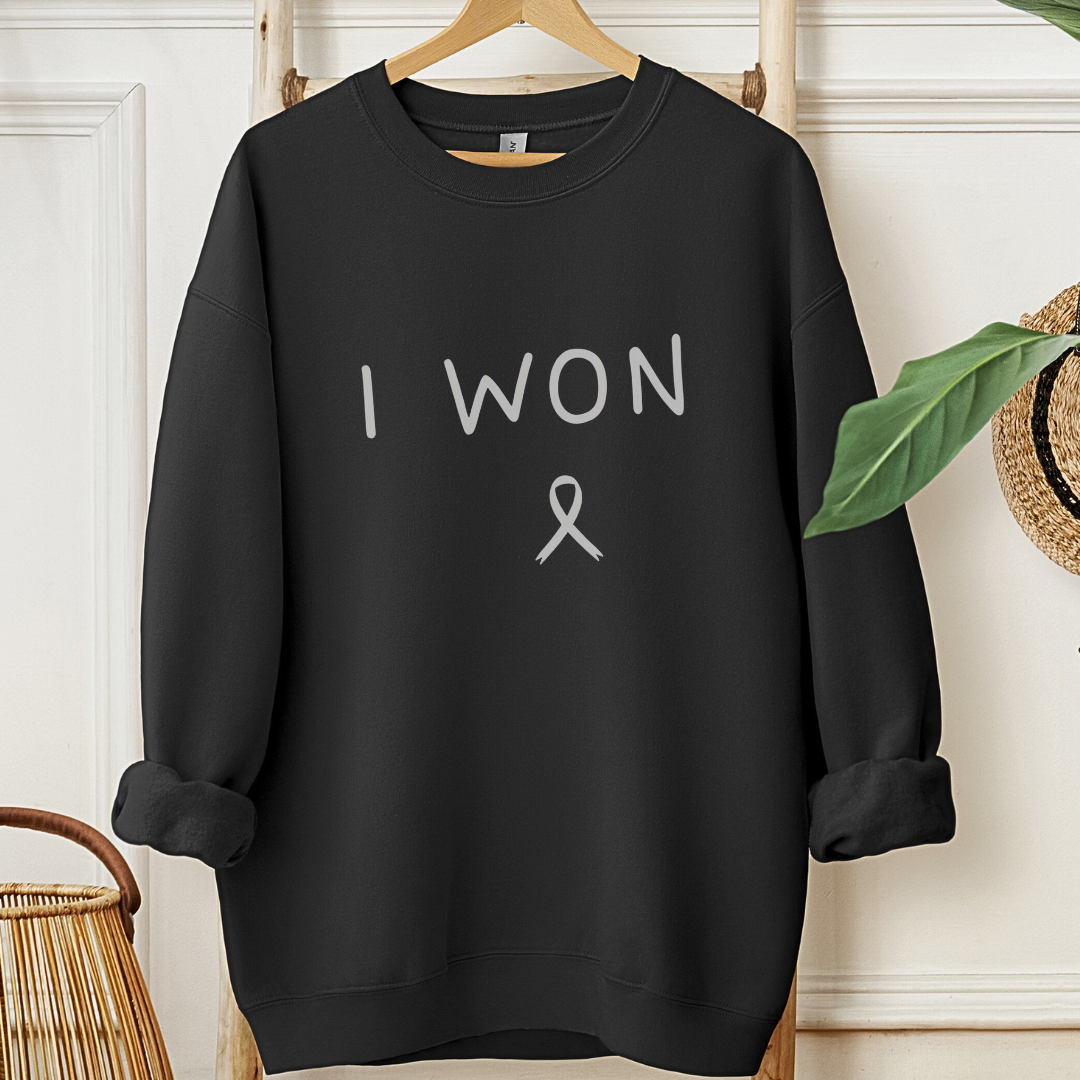 I won🎗️Cancer support Sweatshirt