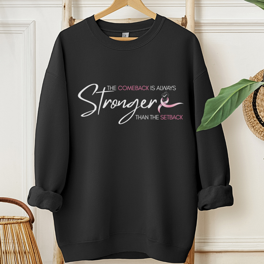 Come backšļøCancer support Sweatshirt
