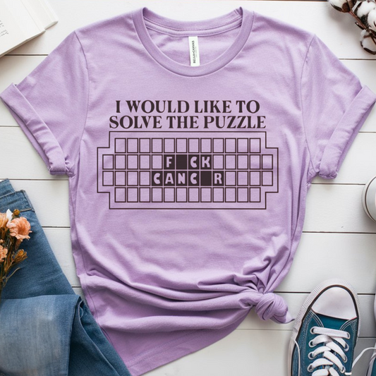 Puzzle🎗️ Cancer Support T-shirt
