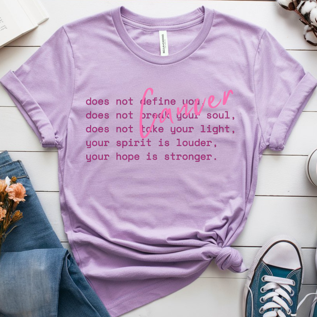 Cancer does NOT🎗️ Cancer Support T-shirt