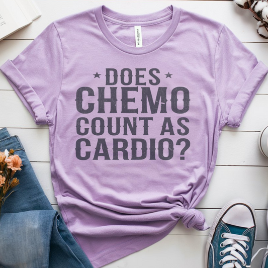 Cardio?🎗️ Cancer Support T-shirt