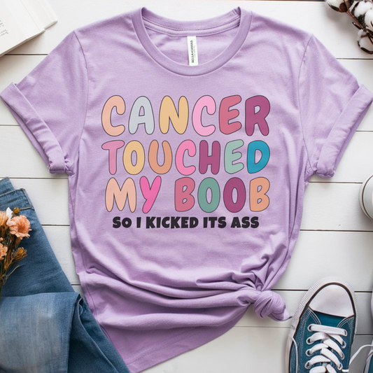 My boob🎗️ Cancer Support T-shirt