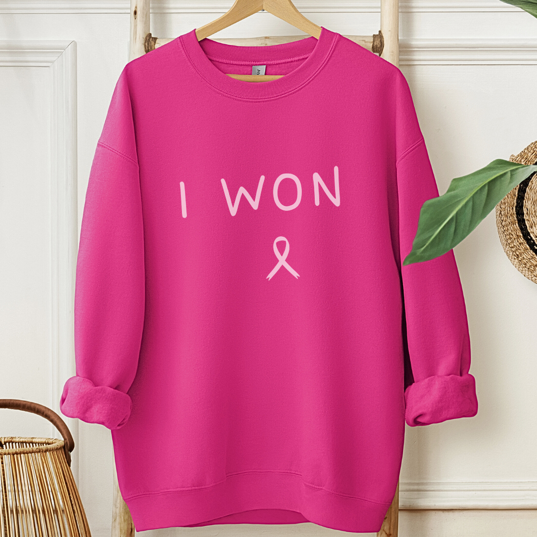 I won🎗️Cancer support Sweatshirt