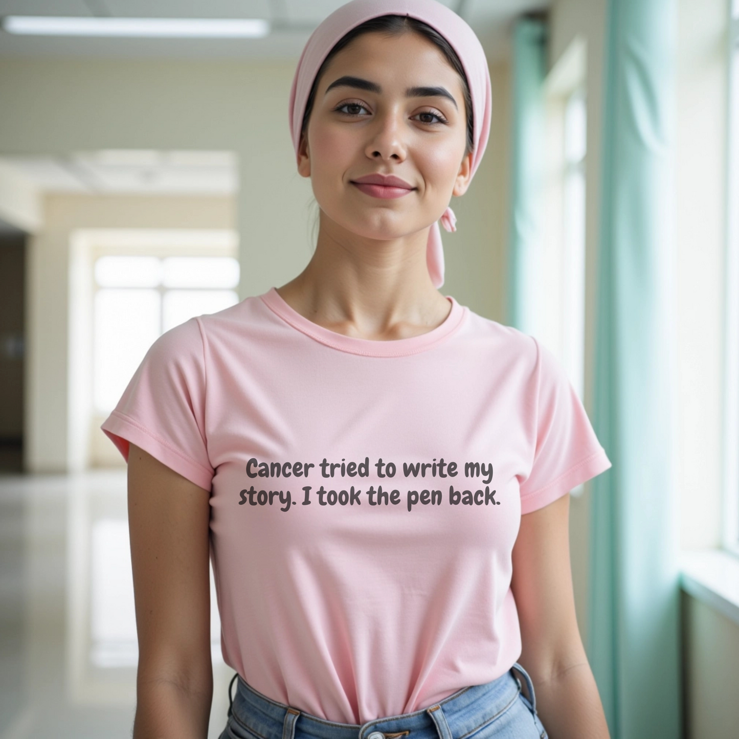 Write🎗️ Cancer Support T-shirt