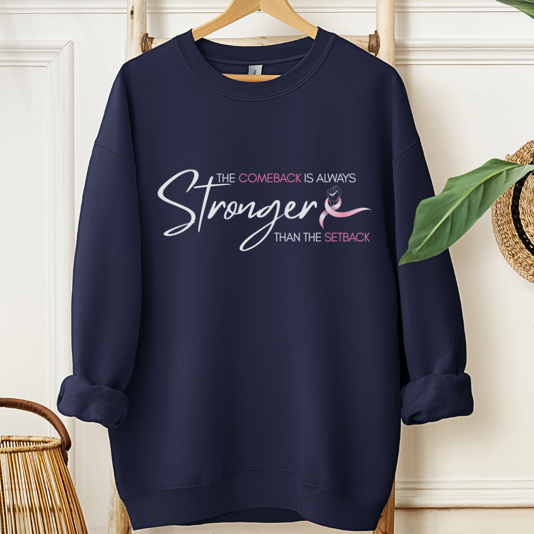 Come backšļøCancer support Sweatshirt