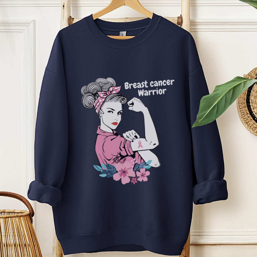Breast Cancer Warrior🎗️Cancer support Sweatshirt