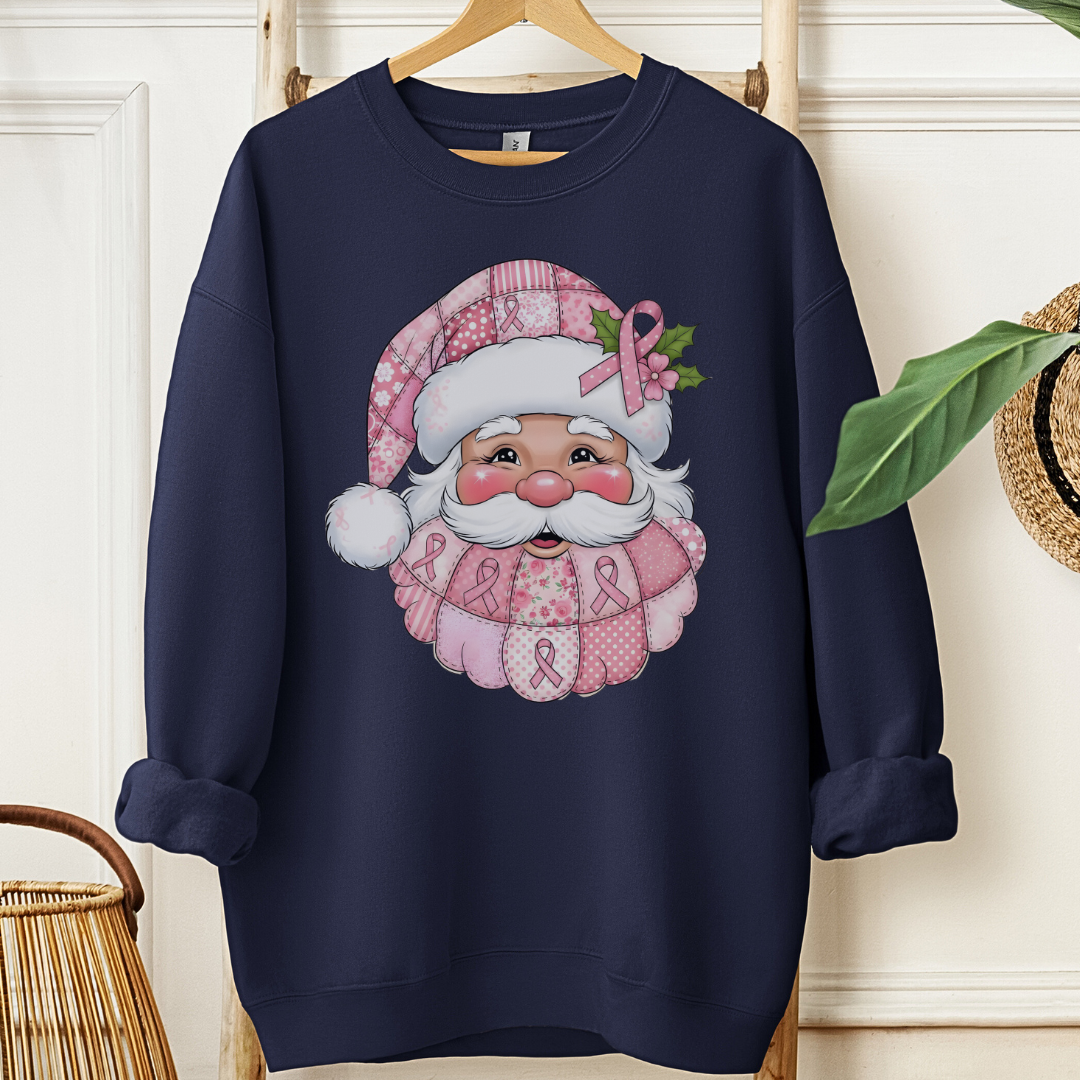 Santa🎗️Cancer support Sweatshirt (Christmas Limited Edition)
