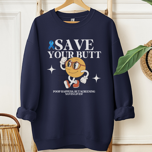 Save Colon🎗️Cancer support Sweatshirt