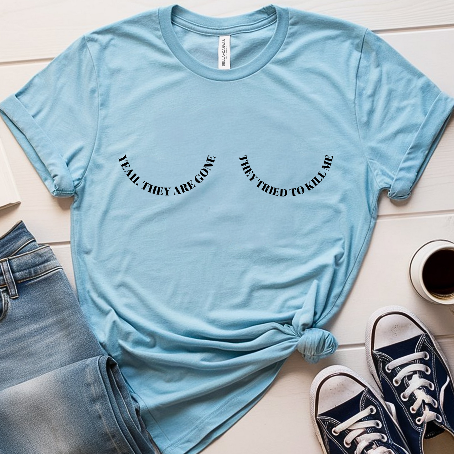 Gone🎗️ Cancer Support T-shirt