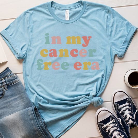 Free Era🎗️ Cancer Support T-shirt
