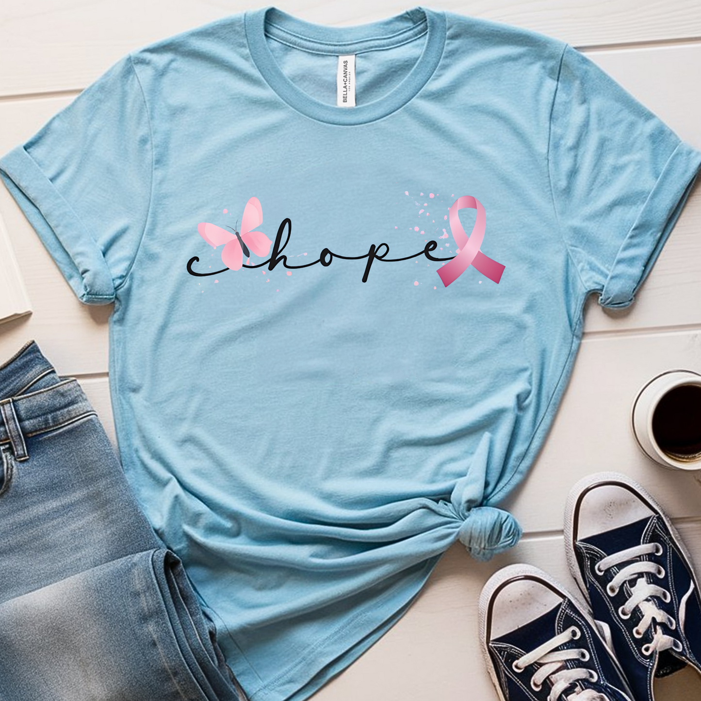Hope Ribbon🎗️Cancer Support T-shirt