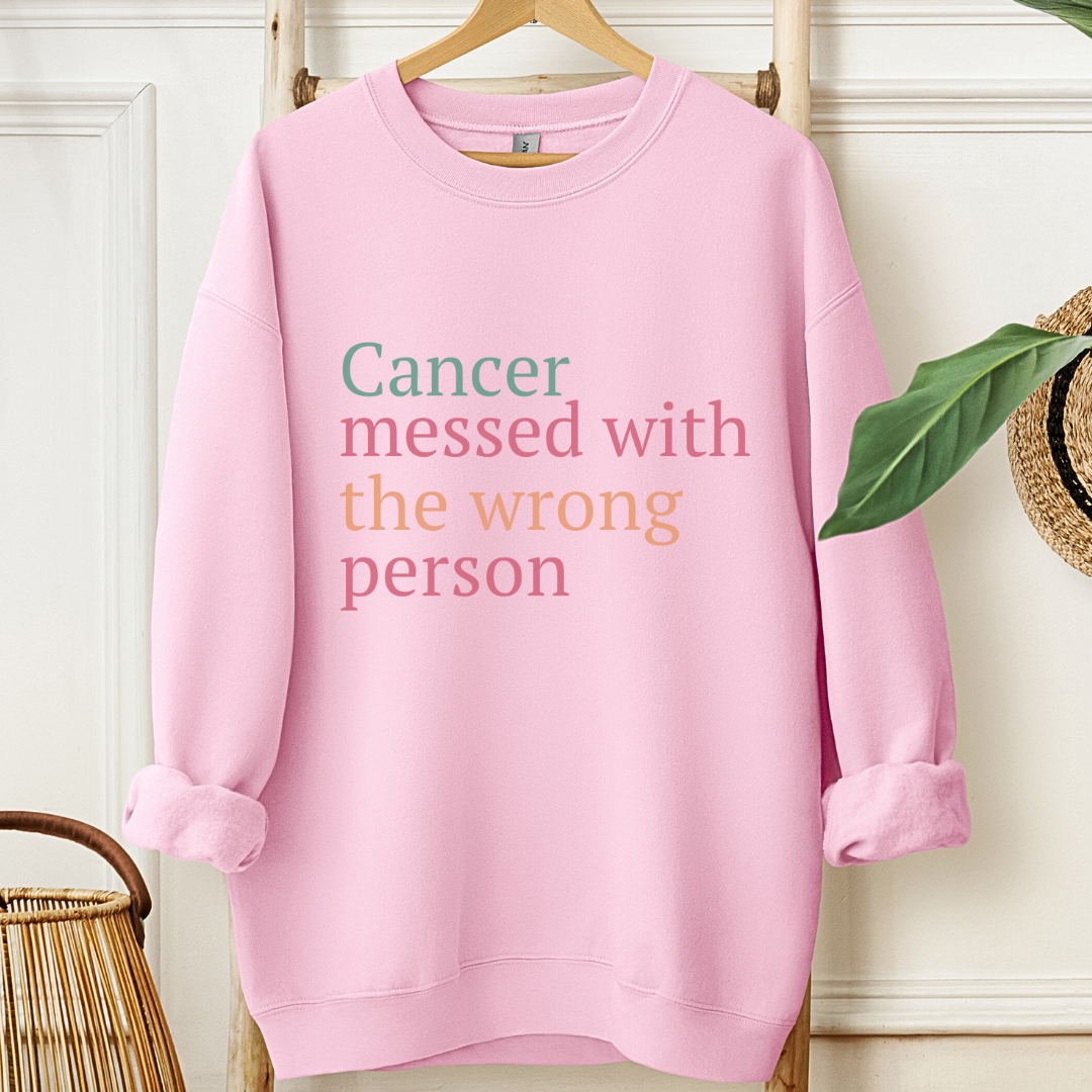 Messed🎗️Cancer support Sweatshirt