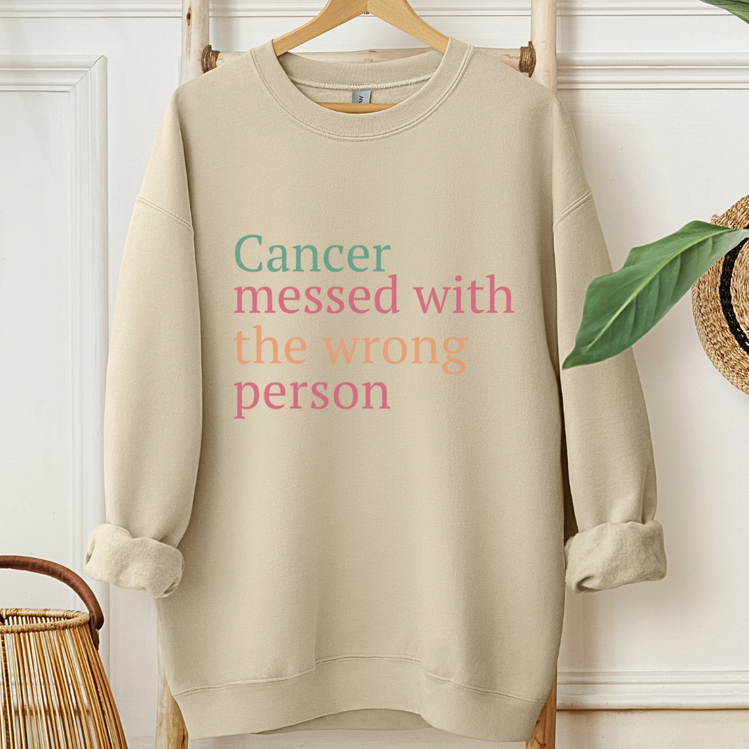 Messed🎗️Cancer support Sweatshirt
