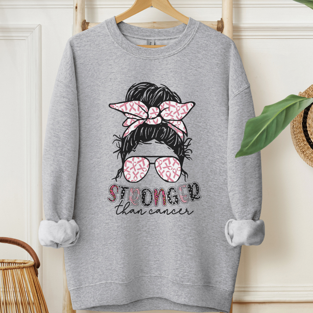 StrongeršļøCancer support Sweatshirt