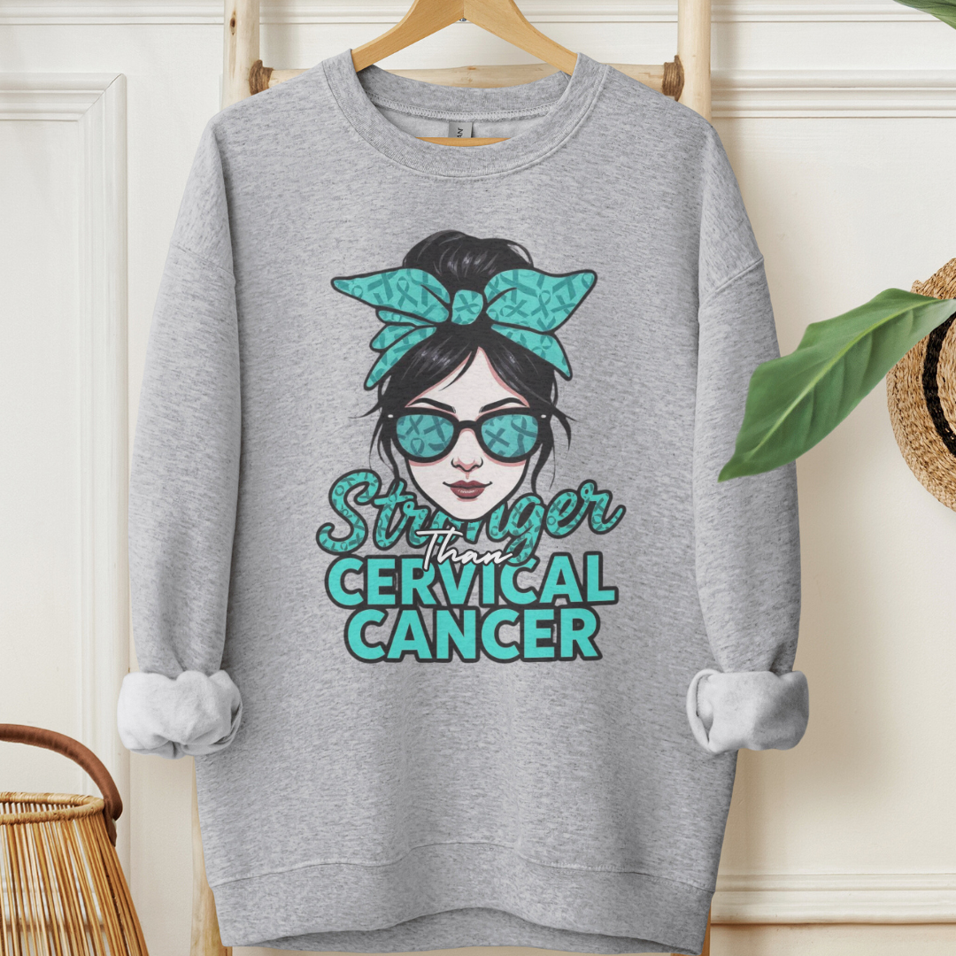 CervicalšļøCancer support Sweatshirt