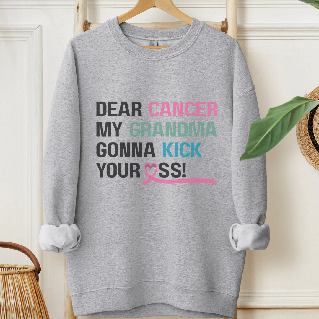 Grandma gonna kickšļøCancer support Sweatshirt