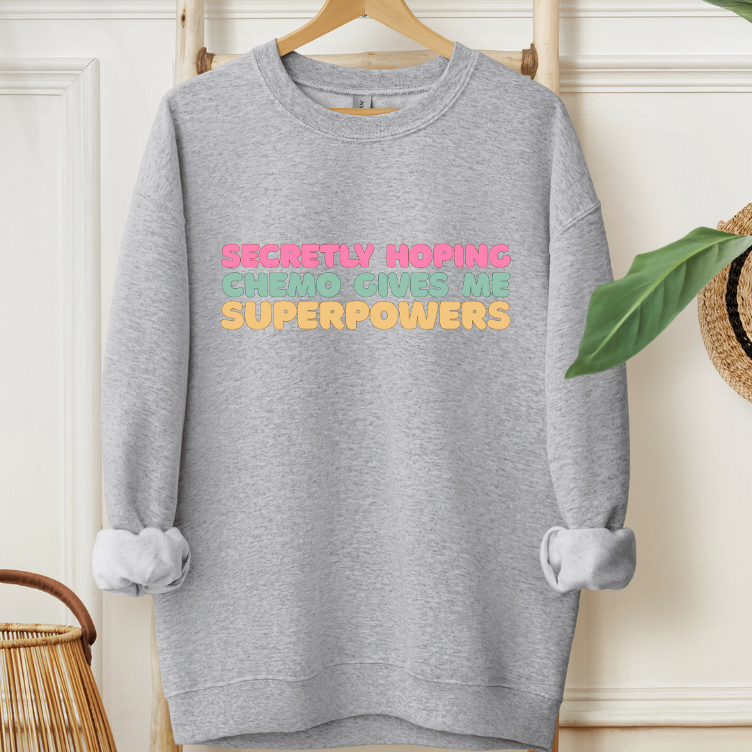 Superpowers 🎗️Cancer support Sweatshirt