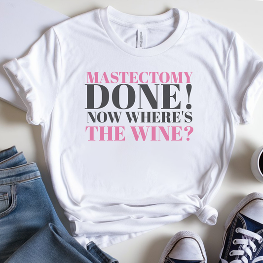Wine🎗️ Cancer Support T-shirt