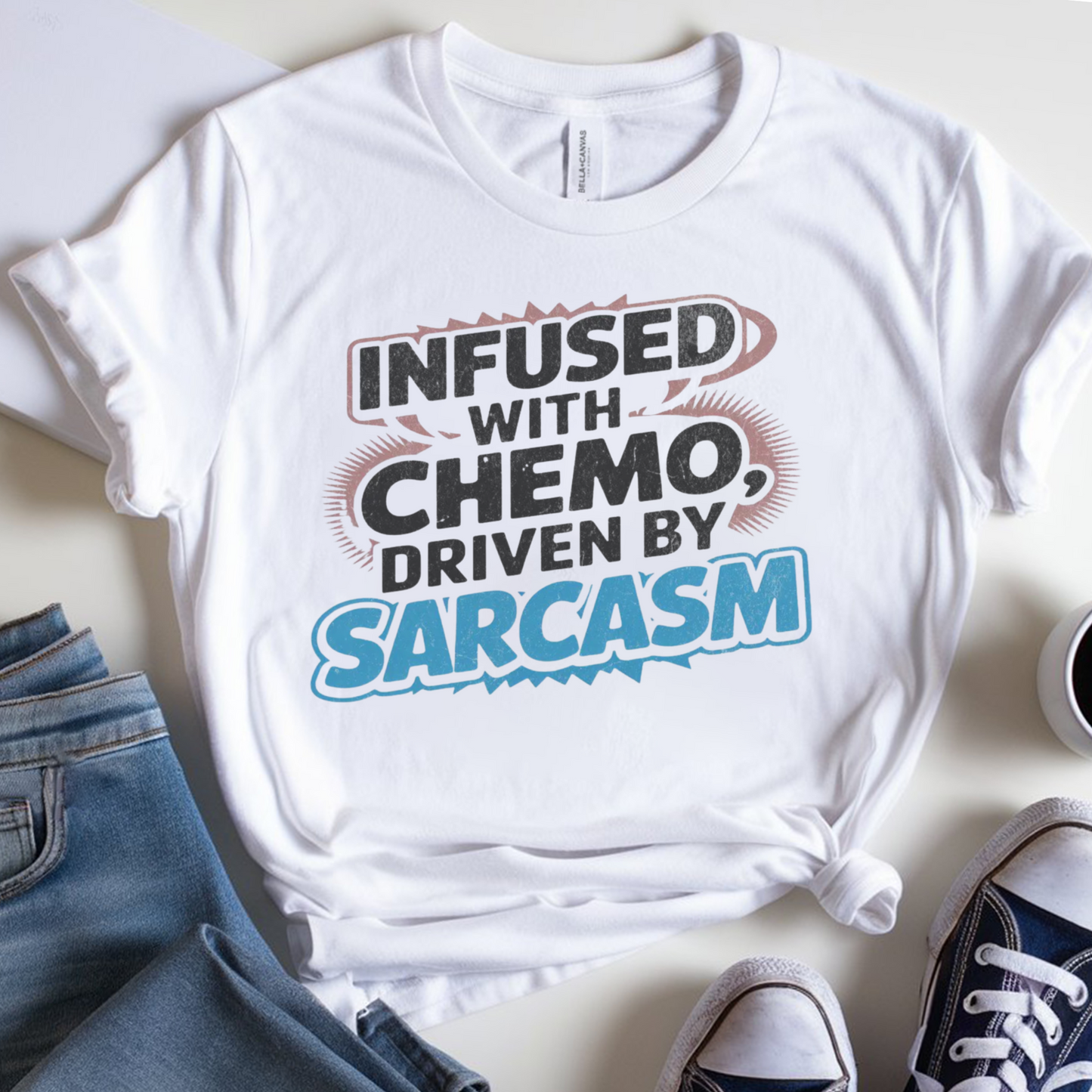 Infused🎗️ Cancer Support T-shirt